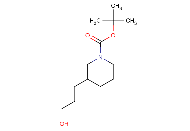 tert-butyl 3-(3-hydroxypropyl)piperidine-1-carboxylate