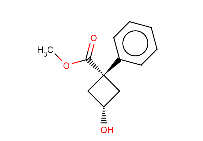 methyl (1s,3s)-3-hydroxy-1-phenylcyclobutane-1-carboxylate