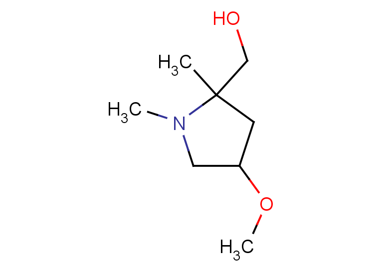 (4-methoxy-1,2-dimethylpyrrolidin-2-yl)methanol