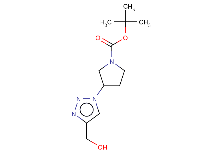 tert-butyl 3-[4-(hydroxymethyl)-1H-1,2,3-triazol-1-yl]pyrrolidine-1-carboxylate