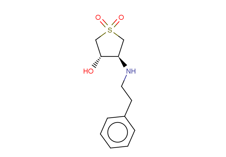 rac-(3R,4R)-3-hydroxy-4-[(2-phenylethyl)amino]-1lambda6-thiolane-1,1-dione, trans