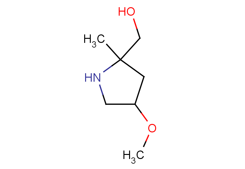 (4-methoxy-2-methylpyrrolidin-2-yl)methanol