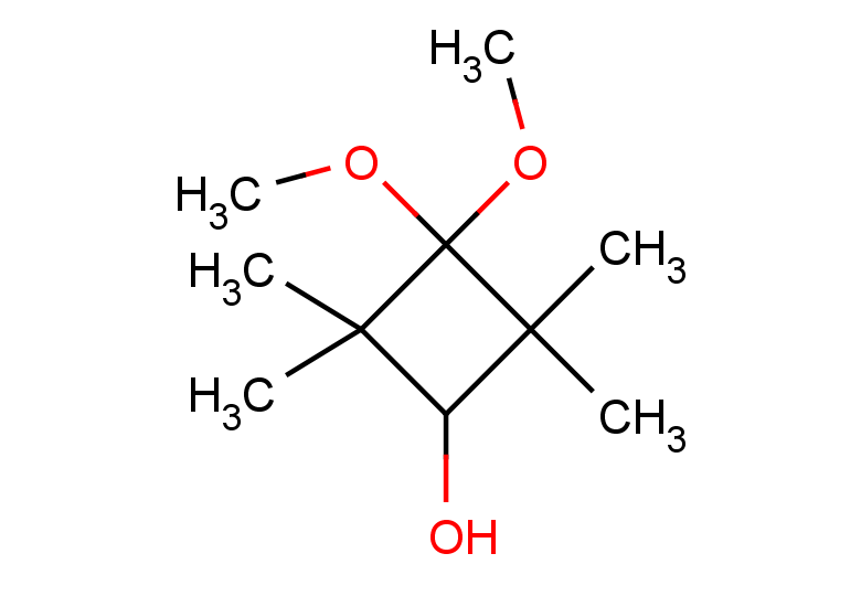 3,3-dimethoxy-2,2,4,4-tetramethylcyclobutan-1-ol