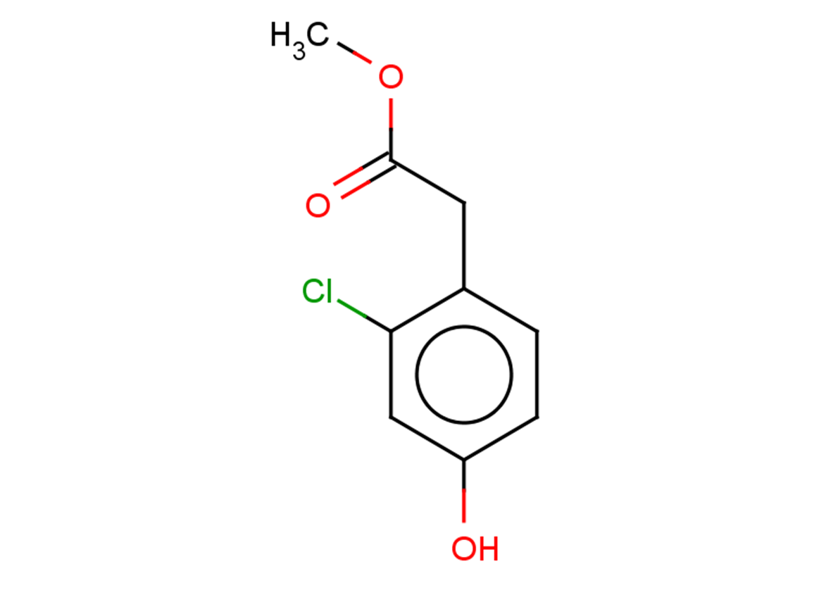 methyl 2-(2-chloro-4-hydroxyphenyl)acetate