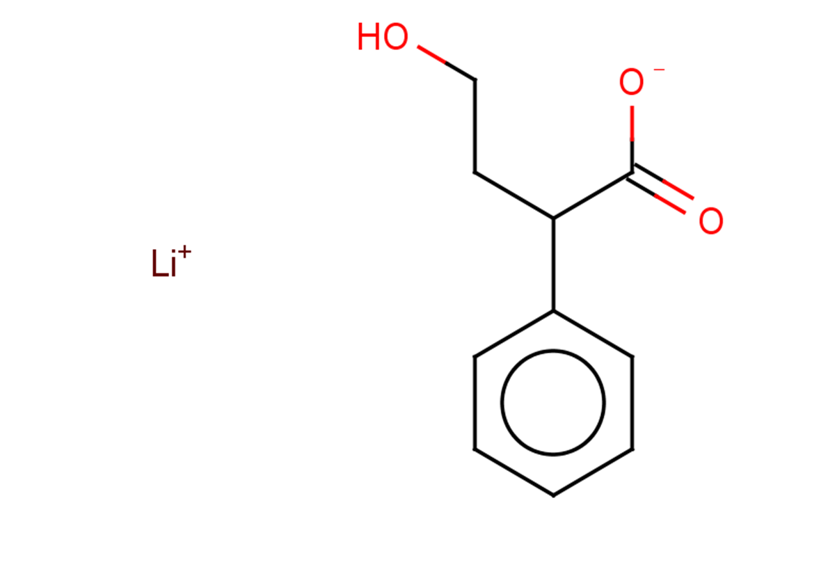 lithium(1+) ion 4-hydroxy-2-phenylbutanoate