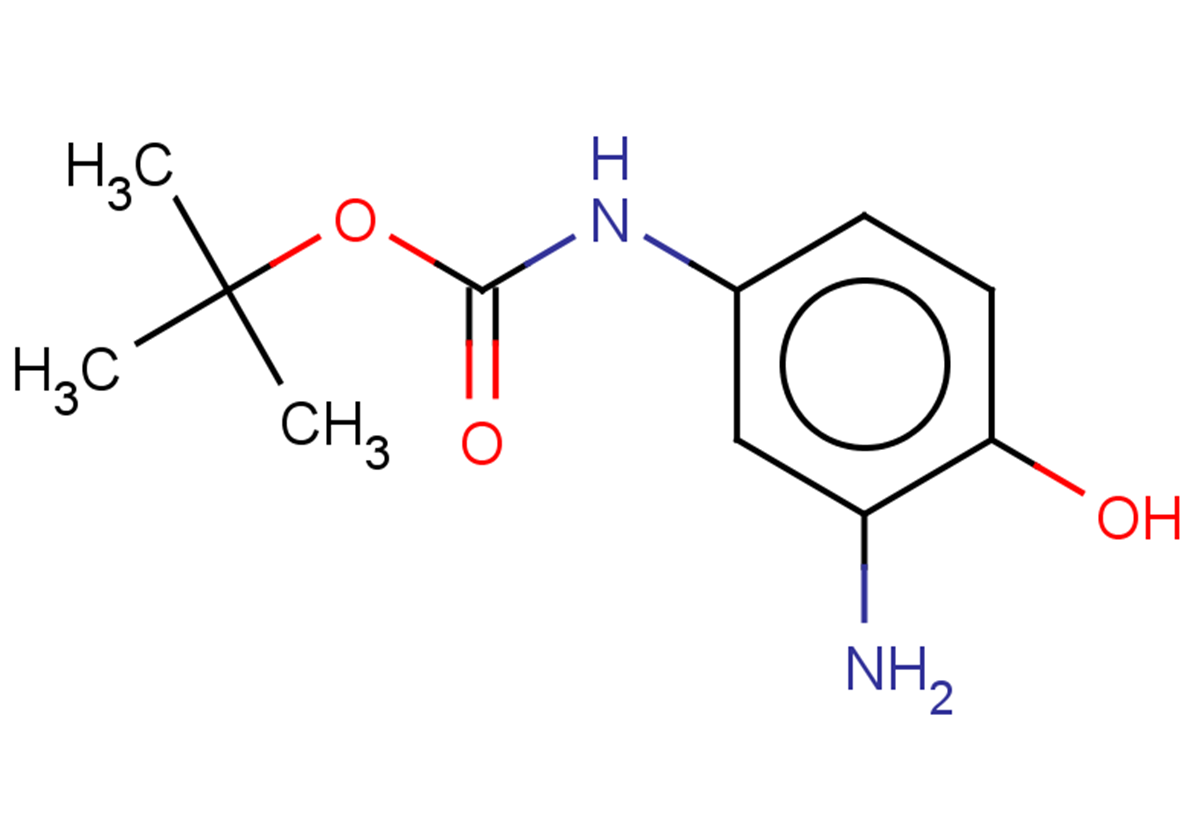 tert-butyl N-(3-amino-4-hydroxyphenyl)carbamate