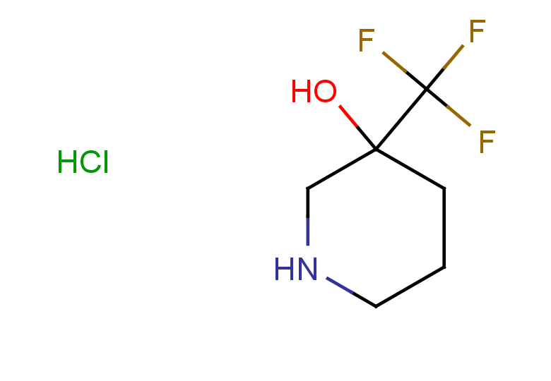 3-(trifluoromethyl)piperidin-3-ol hydrochloride