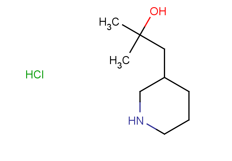 2-methyl-1-(piperidin-3-yl)propan-2-ol hydrochloride