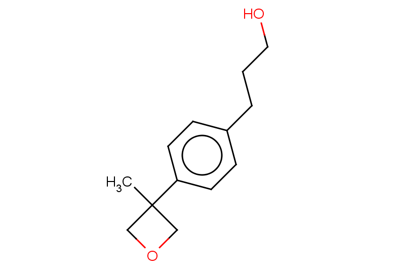3-[4-(3-methyloxetan-3-yl)phenyl]propan-1-ol