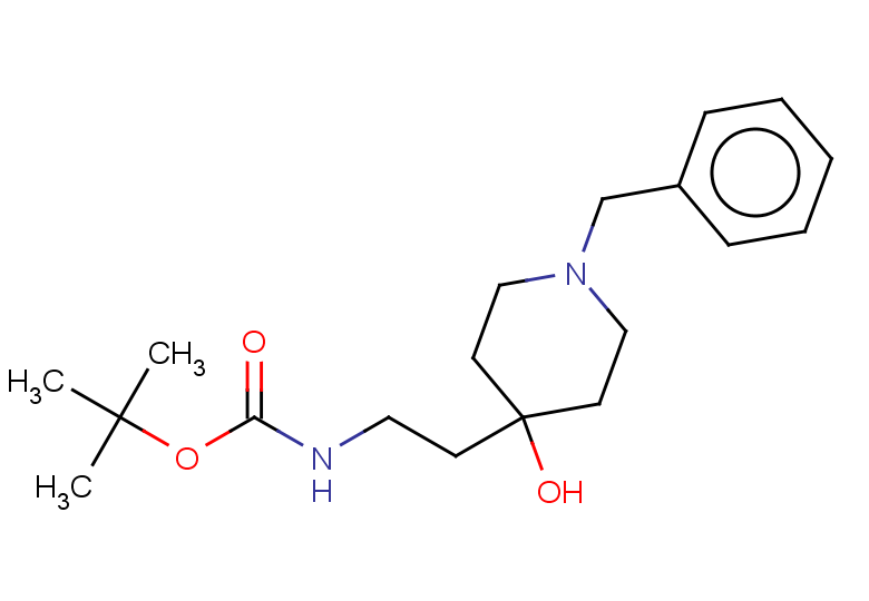 tert-butyl N-[2-(1-benzyl-4-hydroxypiperidin-4-yl)ethyl]carbamate