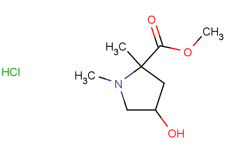 methyl 4-hydroxy-1,2-dimethylpyrrolidine-2-carboxylate hydrochloride