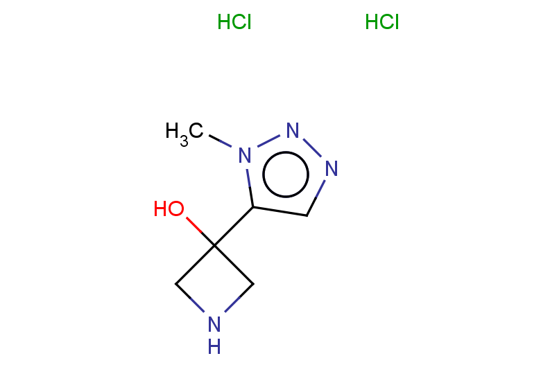 3-(1-methyl-1H-1,2,3-triazol-5-yl)azetidin-3-ol dihydrochloride