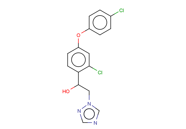 1-(2-chloro-4-(4-chlorophenoxy)phenyl)-2-(1H-1,2,4-triazol-1-yl)ethanol