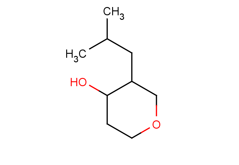 3-(2-methylpropyl)oxan-4-ol