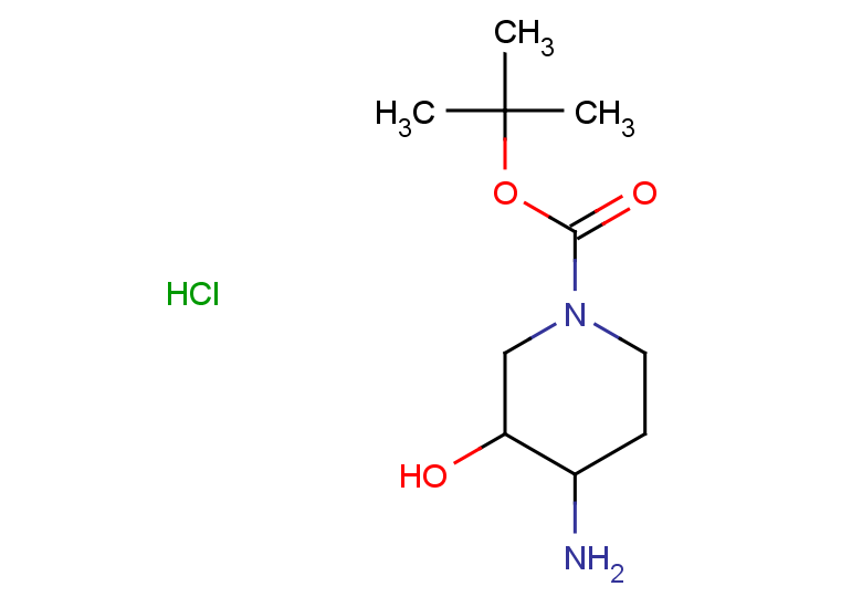 tert-butyl 4-amino-3-hydroxypiperidine-1-carboxylate hydrochloride, Mixture of diastereomers
