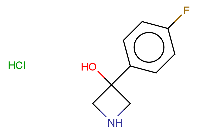 3-(4-fluorophenyl)azetidin-3-ol hydrochloride