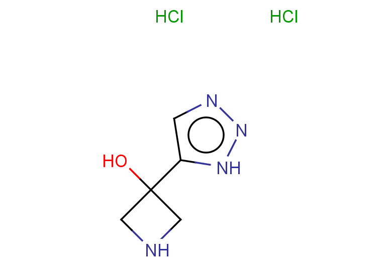 3-(1H-1,2,3-triazol-5-yl)azetidin-3-ol dihydrochloride