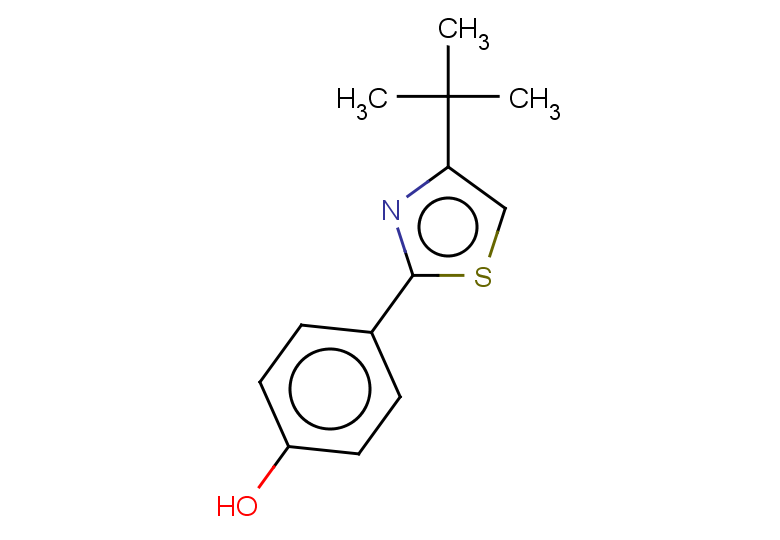 4-(4-tert-butyl-1,3-thiazol-2-yl)phenol
