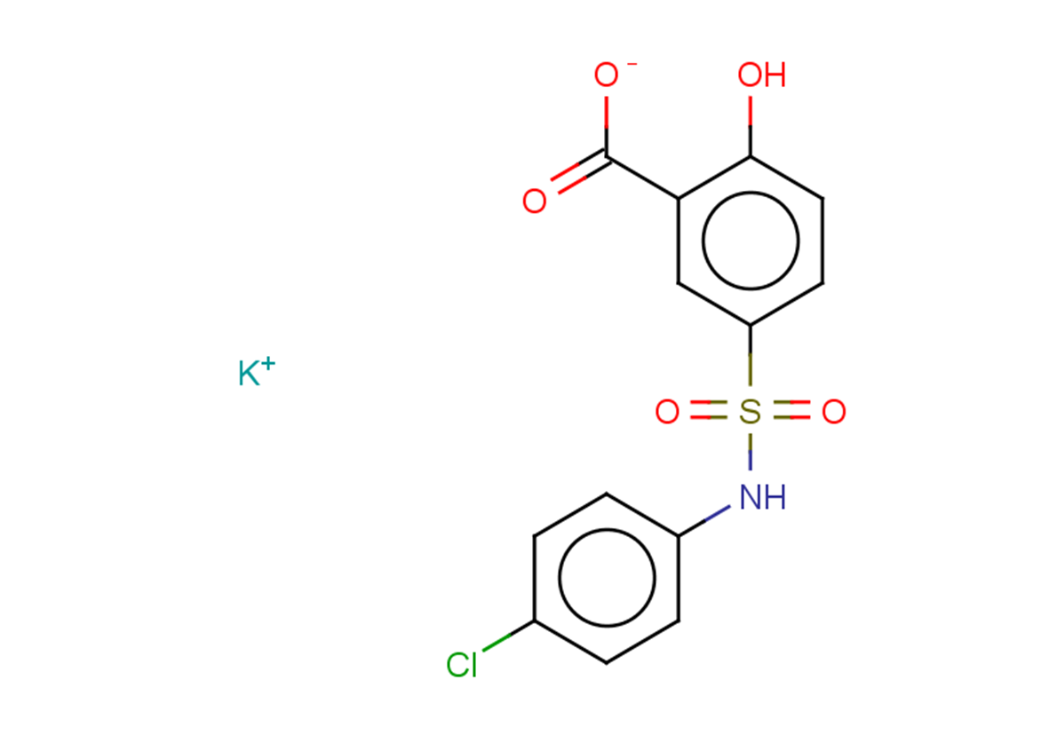 potassium 5-[(4-chlorophenyl)sulfamoyl]-2-hydroxybenzoate