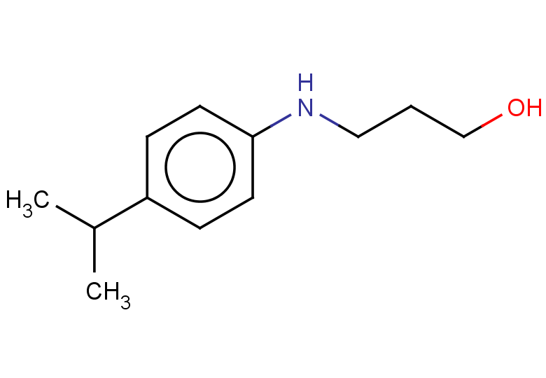 3-{[4-(propan-2-yl)phenyl]amino}propan-1-ol