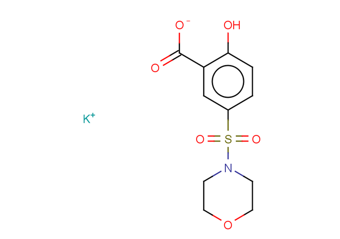 potassium 2-hydroxy-5-(morpholine-4-sulfonyl)benzoate