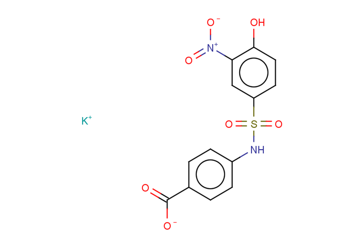 potassium 4-(4-hydroxy-3-nitrobenzenesulfonamido)benzoate
