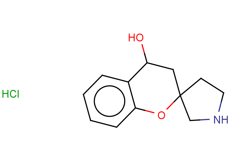 3,4-dihydrospiro[1-benzopyran-2,3'-pyrrolidine]-4-ol hydrochloride