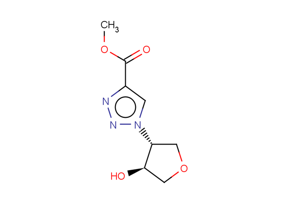rac-methyl 1-[(3R,4S)-4-hydroxyoxolan-3-yl]-1H-1,2,3-triazole-4-carboxylate, trans