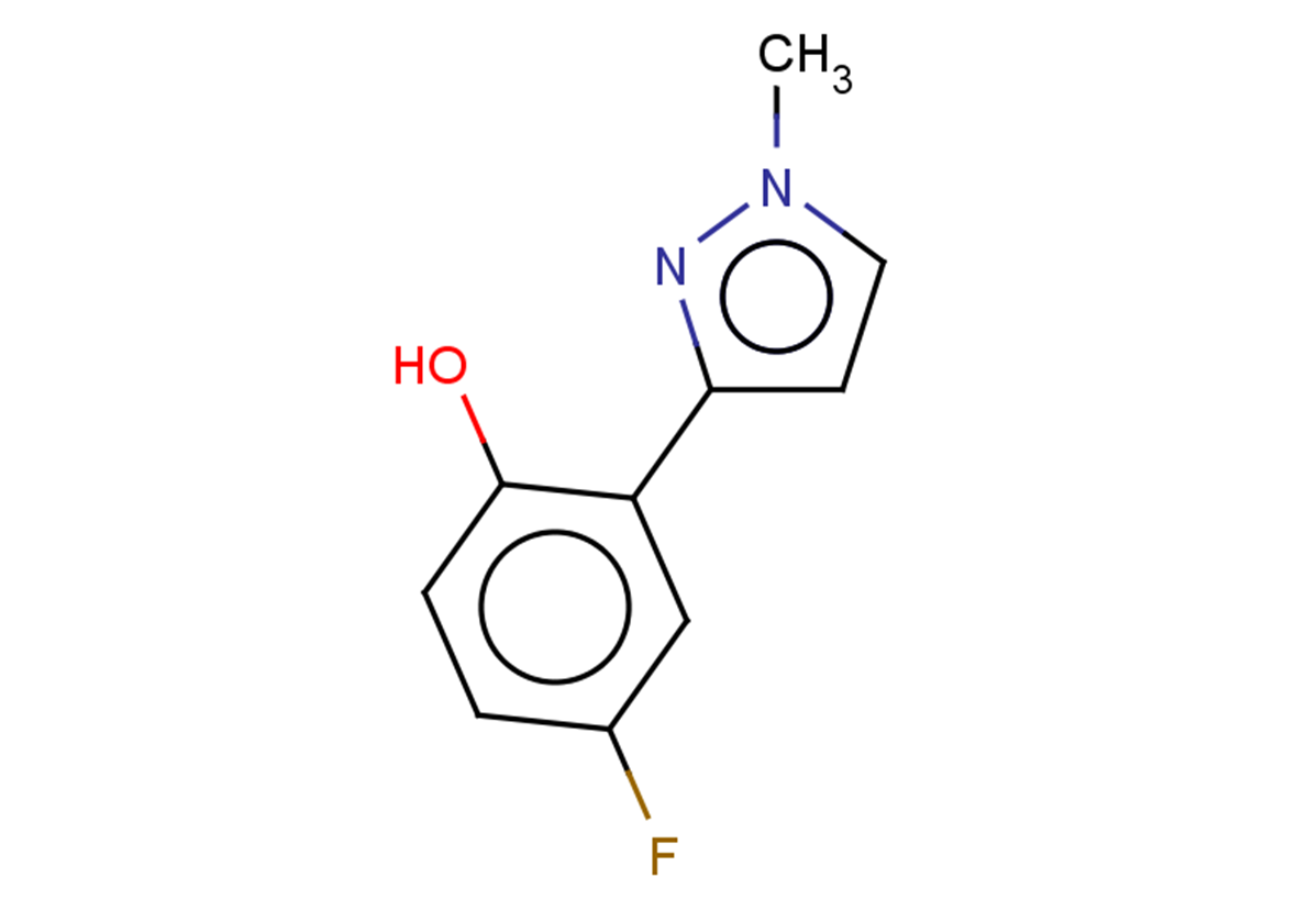 4-fluoro-2-(1-methyl-1H-pyrazol-3-yl)phenol