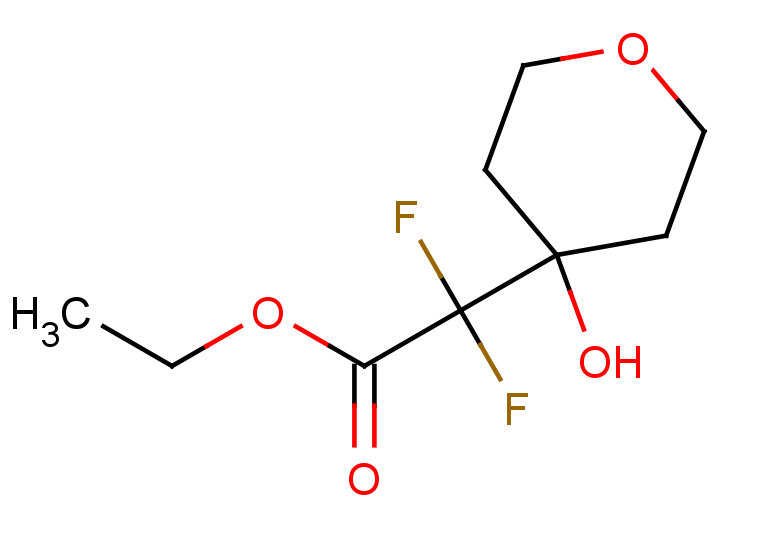 ethyl 2,2-difluoro-2-(4-hydroxyoxan-4-yl)acetate