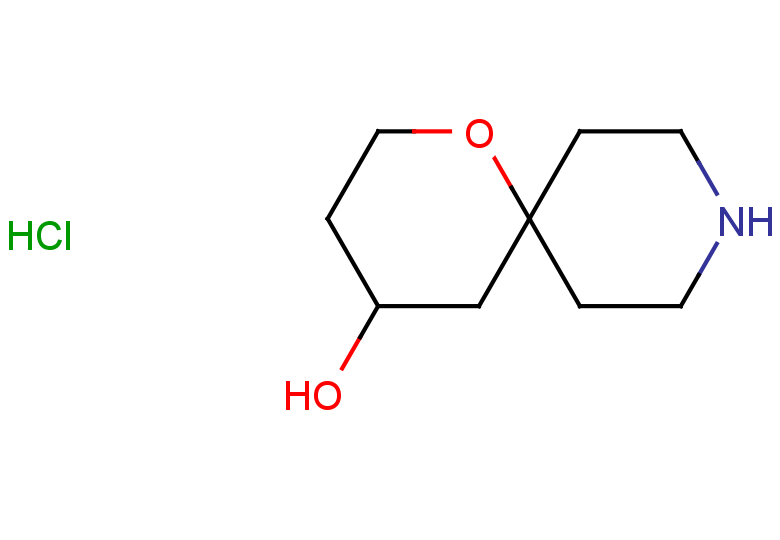 1-oxa-9-azaspiro[5.5]undecan-4-ol hydrochloride
