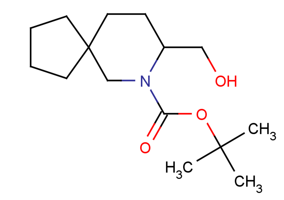 tert-butyl 8-(hydroxymethyl)-7-azaspiro[4.5]decane-7-carboxylate