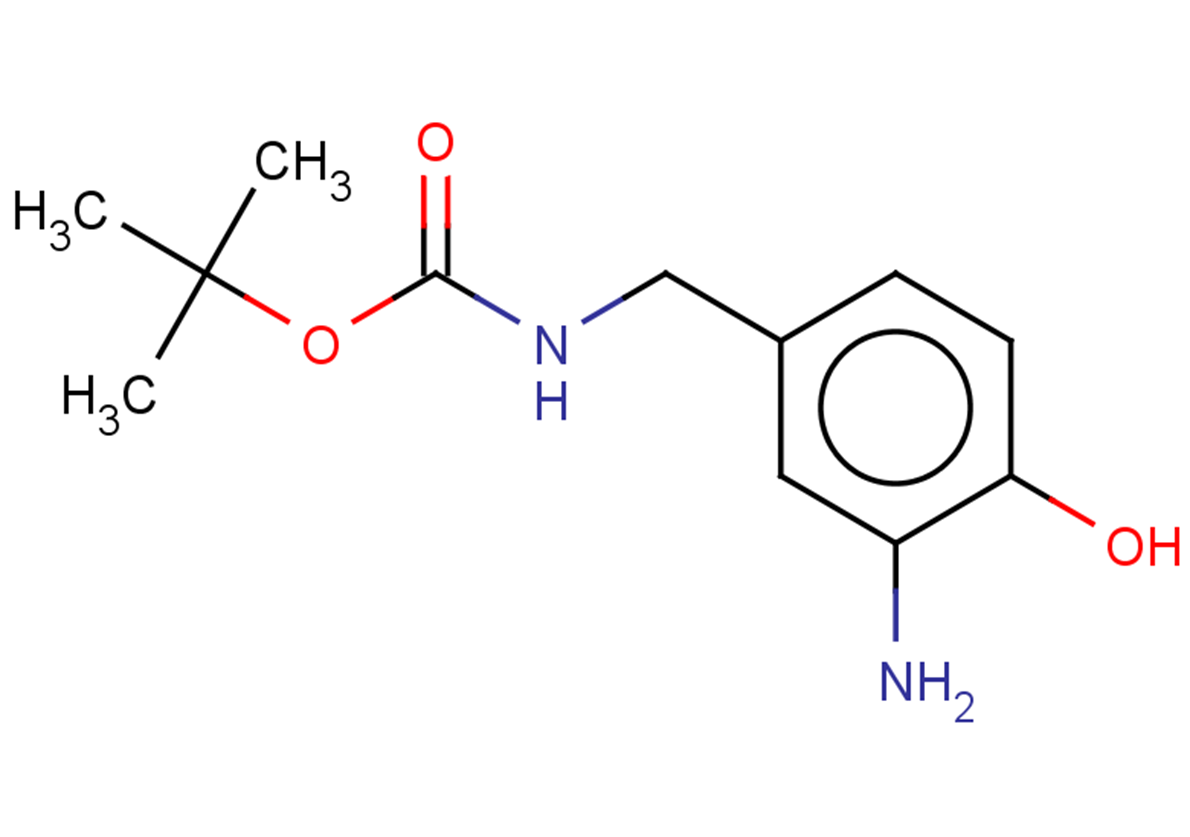 tert-butyl N-[(3-amino-4-hydroxyphenyl)methyl]carbamate