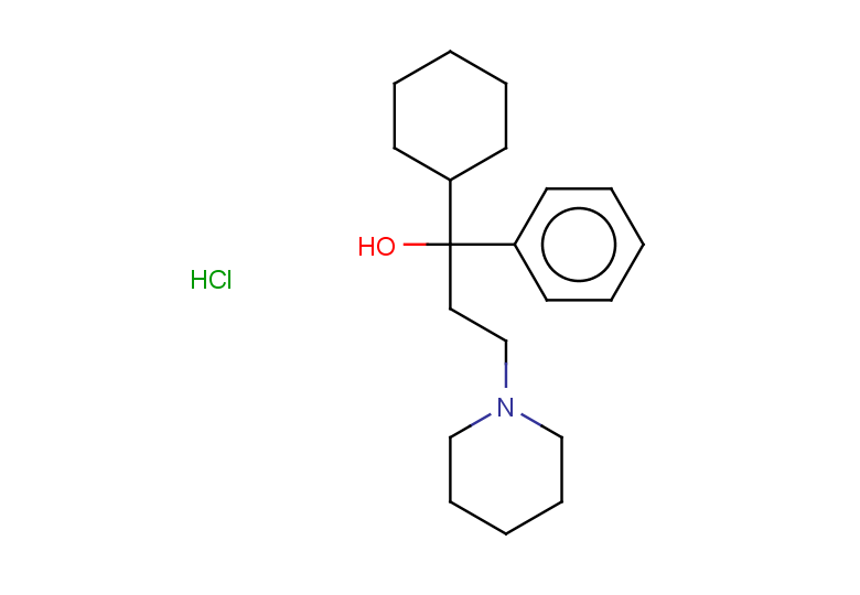 1-Cyclohexyl-1-phenyl-3-(piperidin-1-yl)propan-1-ol hydrochloride