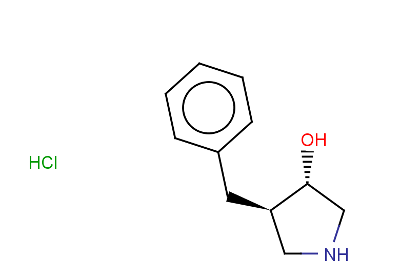 rac-(3R,4S)-4-benzylpyrrolidin-3-ol hydrochloride, trans