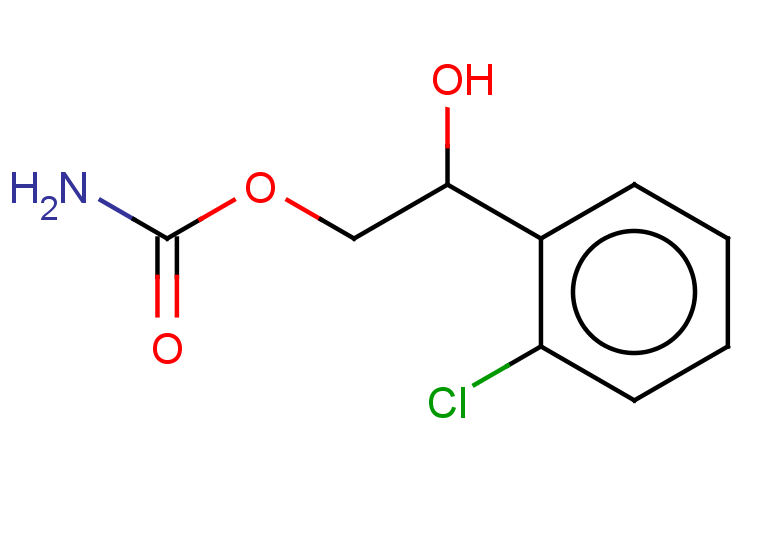 2-(2-chlorophenyl)-2-hydroxyethyl carbamate