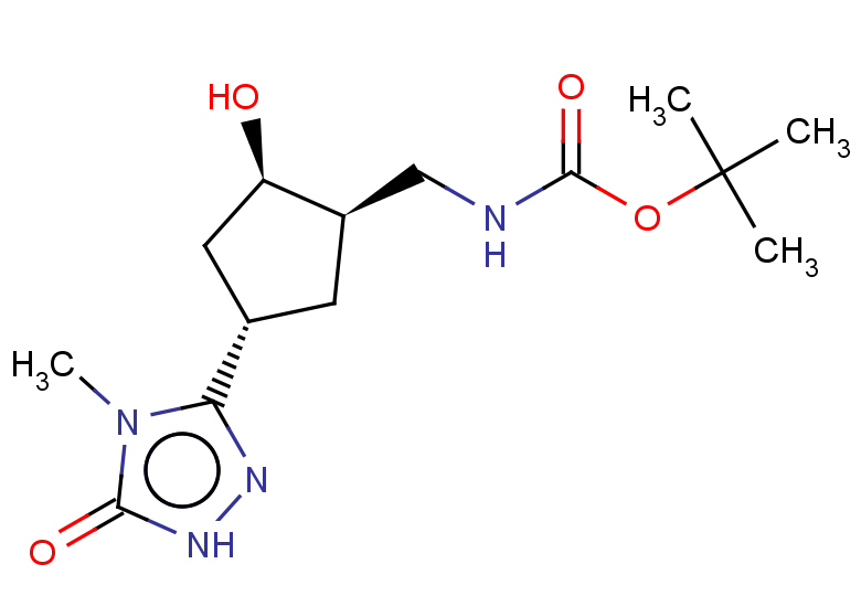 rac-tert-butyl N-{[(1R,2R,4S)-2-hydroxy-4-(4-methyl-5-oxo-4,5-dihydro-1H-1,2,4-triazol-3-yl)cyclopentyl]methyl}carbamate