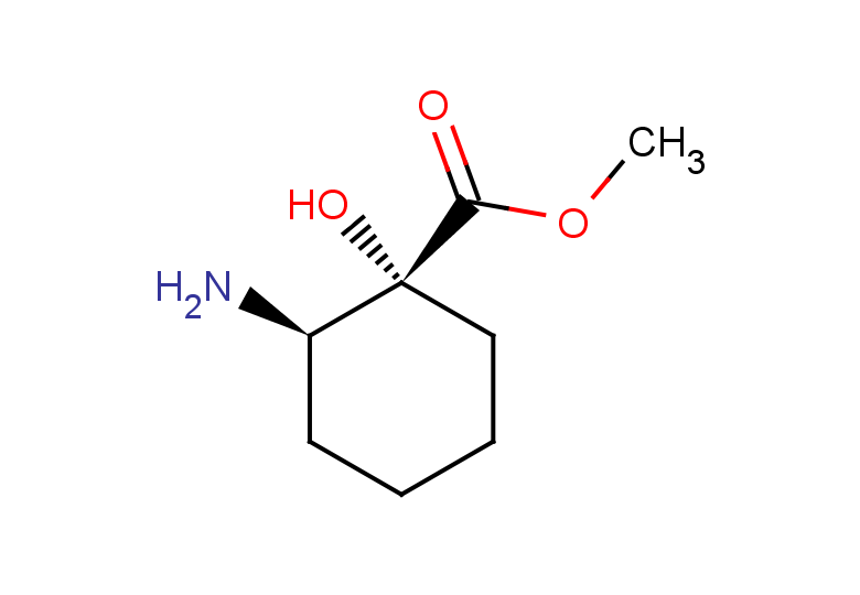 rac-methyl (1R,2R)-2-amino-1-hydroxycyclohexane-1-carboxylate, trans