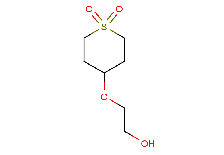 4-(2-hydroxyethoxy)-1lambda6-thiane-1,1-dione