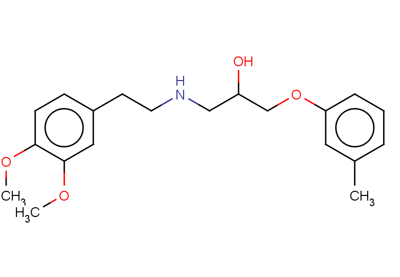 1-{[2-(3,4-dimethoxyphenyl)ethyl]amino}-3-(3-methylphenoxy)propan-2-ol