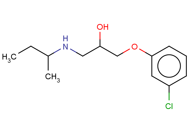 (BUTAN-2-YL)[3-(3-CHLOROPHENOXY)-2-HYDROXYPROPYL]AMINE