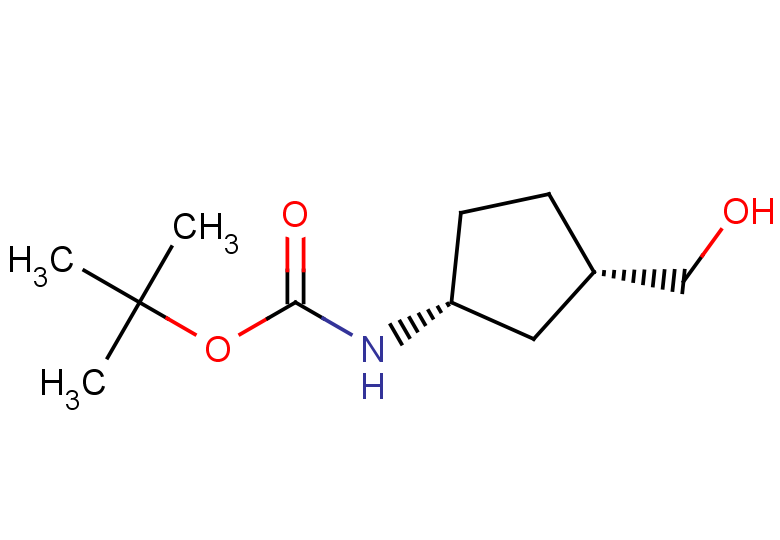 rac-tert-butyl N-[(1R,3S)-3-(hydroxymethyl)cyclopentyl]carbamate