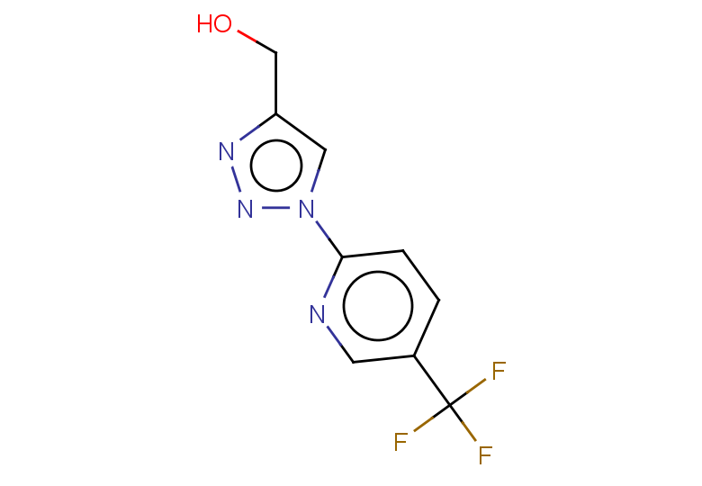 {1-[5-(trifluoromethyl)pyridin-2-yl]-1H-1,2,3-triazol-4-yl}methanol