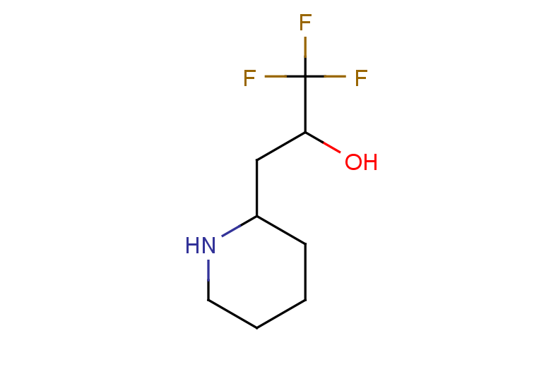 1,1,1-trifluoro-3-(piperidin-2-yl)propan-2-ol