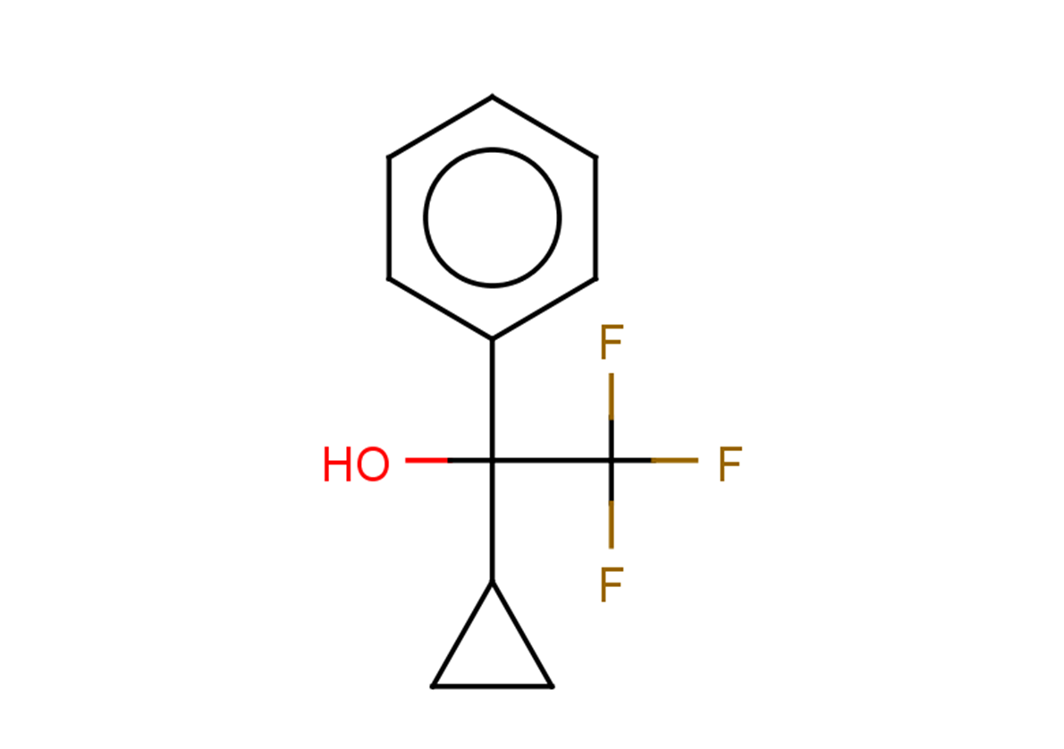 1-cyclopropyl-2,2,2-trifluoro-1-phenylethan-1-ol