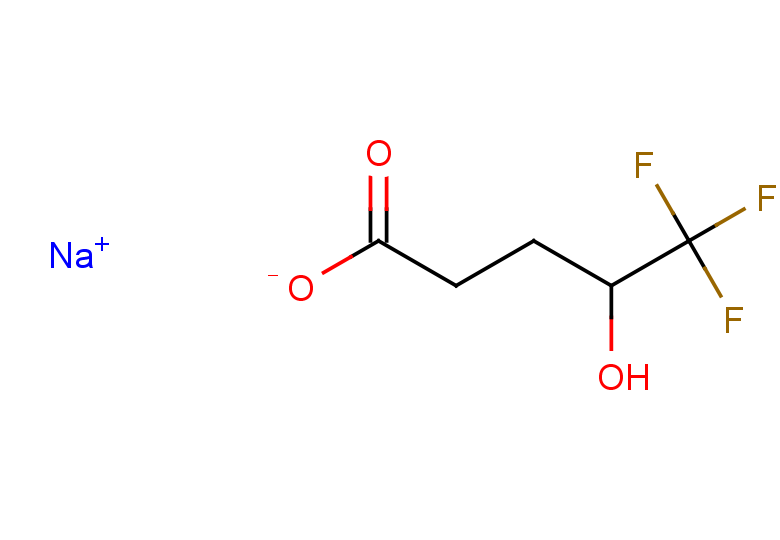 sodium 5,5,5-trifluoro-4-hydroxypentanoate