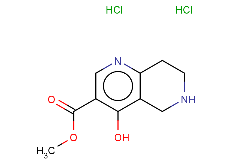 methyl 4-hydroxy-5,6,7,8-tetrahydro-1,6-naphthyridine-3-carboxylate dihydrochloride