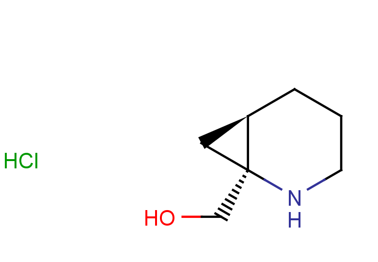 2-azabicyclo[4.1.0]heptan-1-ylmethanol hydrochloride, cis