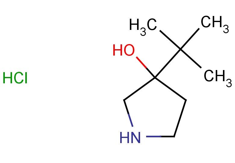 3-tert-butylpyrrolidin-3-ol hydrochloride