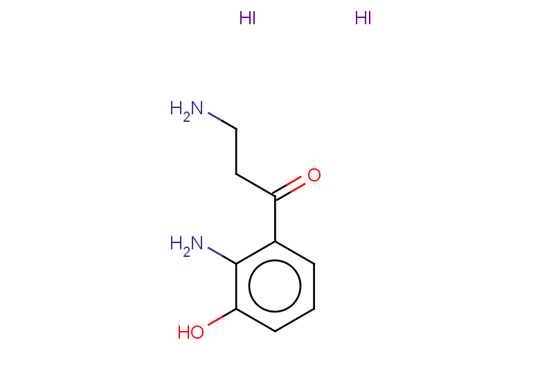 3-amino-1-(2-amino-3-hydroxyphenyl)propan-1-one dihydroiodide